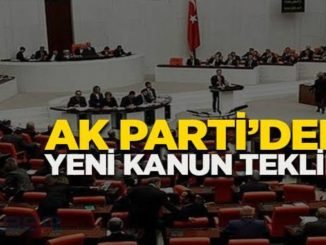 AKPden yeni kanun teklifi