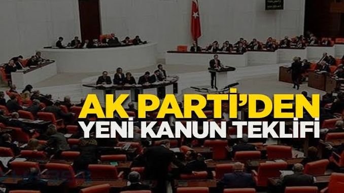 AKPden yeni kanun teklifi AKPden yeni kanun teklifi