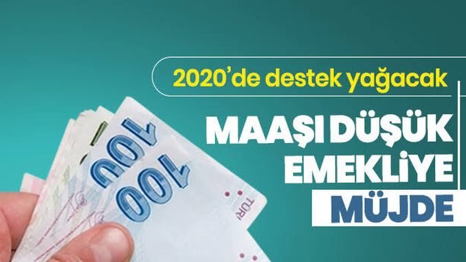 Emeklinin geliri destekleriyle Emeklinin geliri destekleriyle