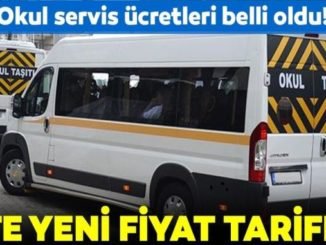 Okul servis ucretleri