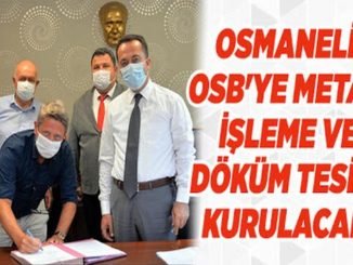 Osmaneli OSBye Kurulacak Olan Tesis