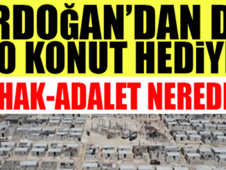 Suriyelilere Bin Bedava Konut Yapılmasına CHP’den Tepki
