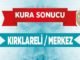 TOKI Kirklareli Merkez Kura Cekilisi Sonuclari