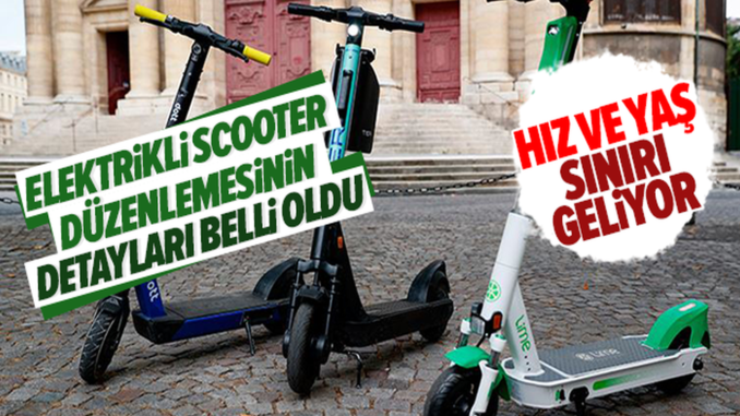 Elektrikli Scooter Yonetmeligi Elektrikli Scooter Yonetmeligi