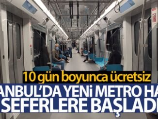 Mecidiyekoy Mahmutbey Metrosu Acildi