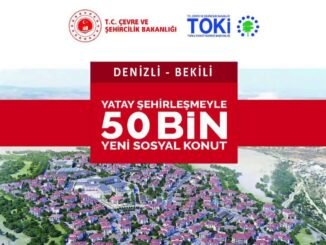 Bin Sosyal Konut kapsaminda Denizli Bekili projemizin konut belirleme kurasi basliyor