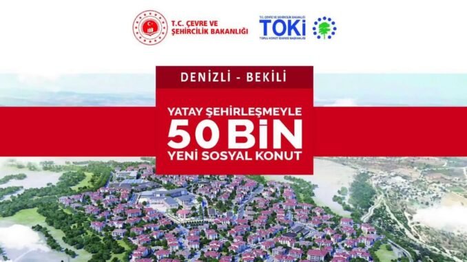 Bin Sosyal Konut kapsaminda Denizli Bekili projemizin konut belirleme kurasi basliyor Bin Sosyal Konut kapsaminda Denizli Bekili projemizin konut belirleme kurasi basliyor