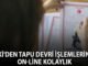 TOKI Tapu Devir Islemleri