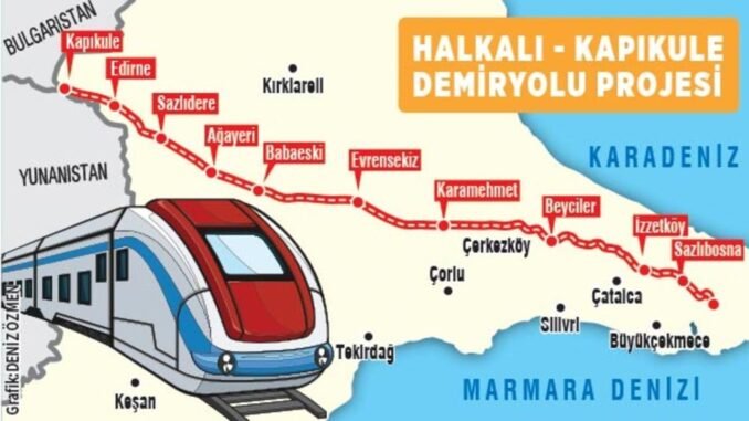 Halkali Kapikule Edirne Arasi Seyahat Suresi Halkali Kapikule Edirne Arasi Seyahat Suresi