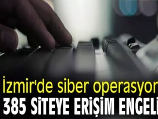 Izmirde Siber Operasyon siteye erisim engeli