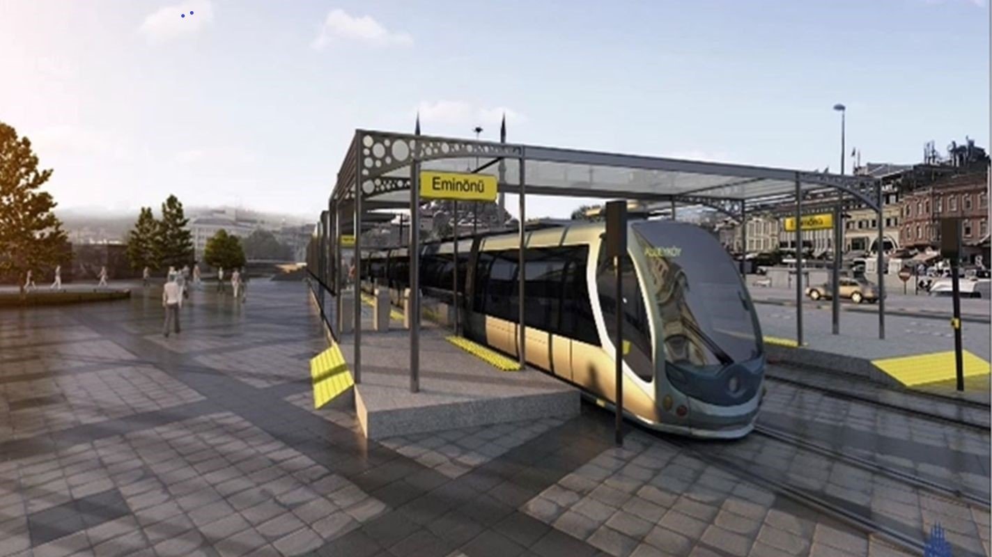 EMINONU ALIBEYKOY TRAMVAY HATTI