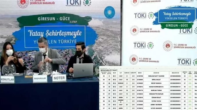 TOKİ İzmir Kemalpaşa Kura Çekilişi TOKİ İzmir Kemalpaşa Kura Çekilişi