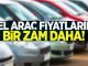 ikinci el araba fiyatlarina z am