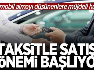 Otomobil Satisinda Taksitli