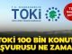 TOKI basvurulari