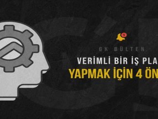 verimli is plani